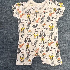 Disney Mickey and Friends Patterned Bodysuit